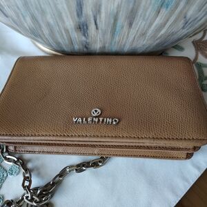 Valentino Tan Leather Women's Bag